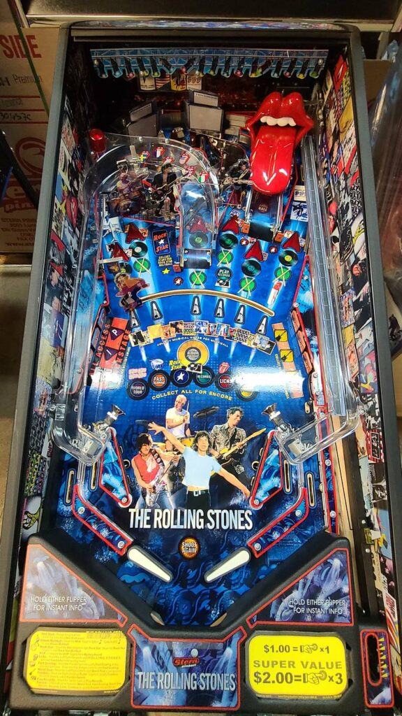 Rolling Stones Pinball Machine Pinball Machine Center