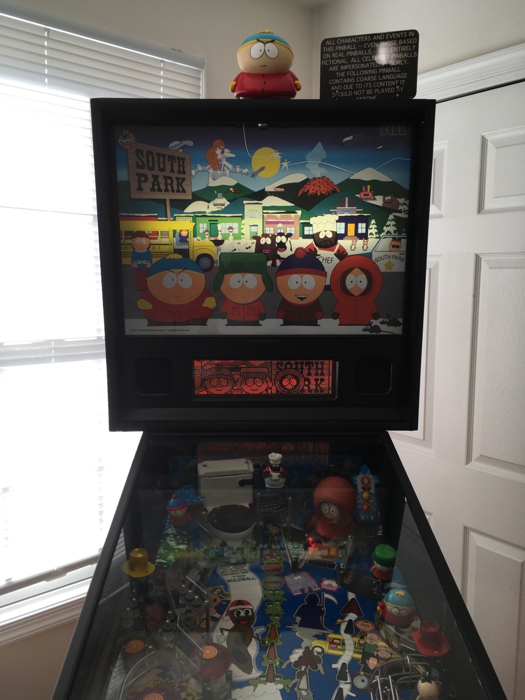 Details about   South Park Pinball Game Rug Mat Entrance Floor Door Cotton flipper backglass 