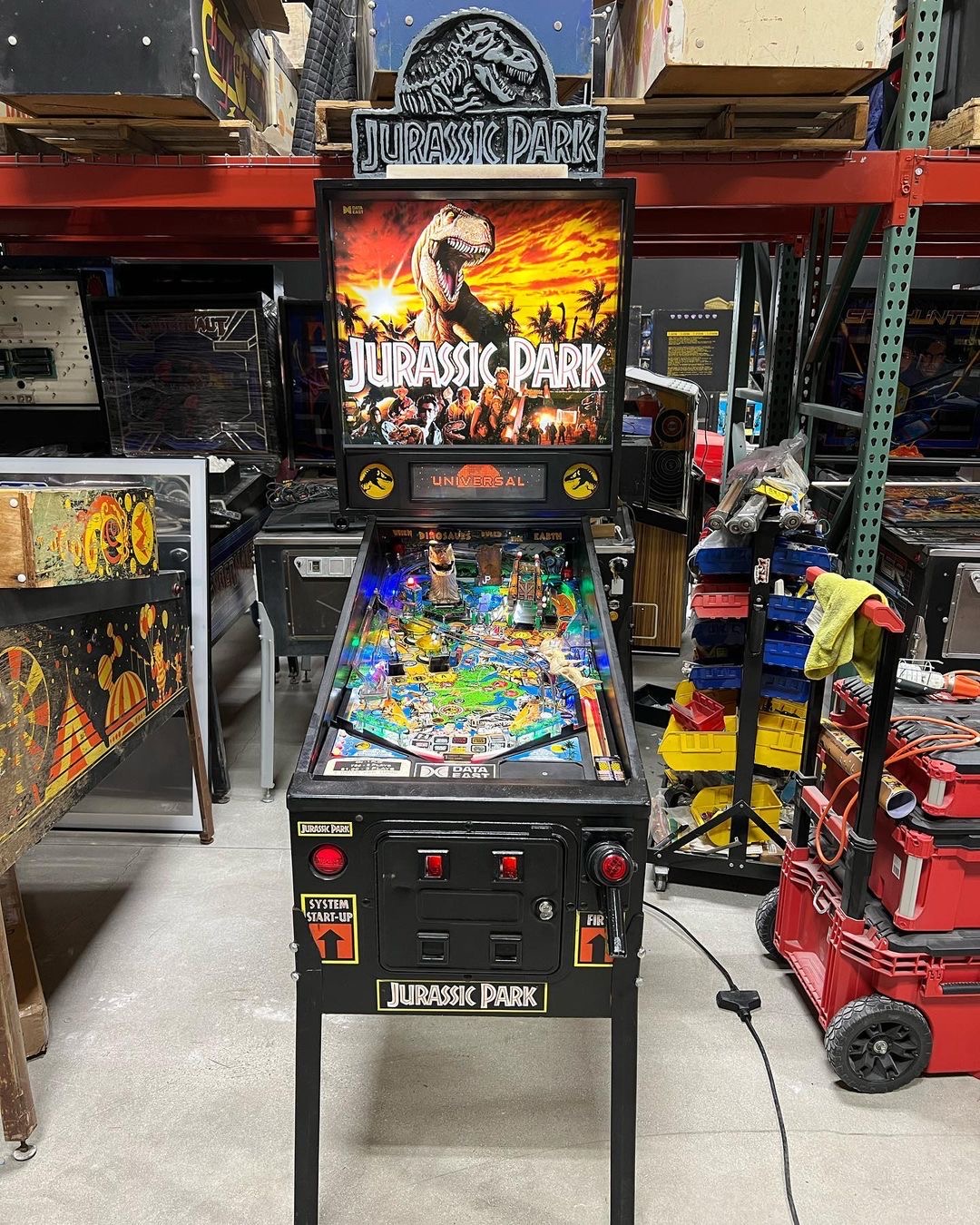 Jurassic Park Pinball - Escorrega o Preço