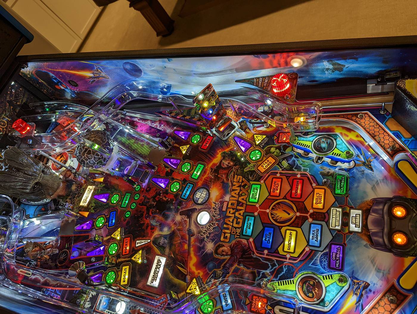 Guardians of the Galaxy Pinball Machine - Pinball Machine Center