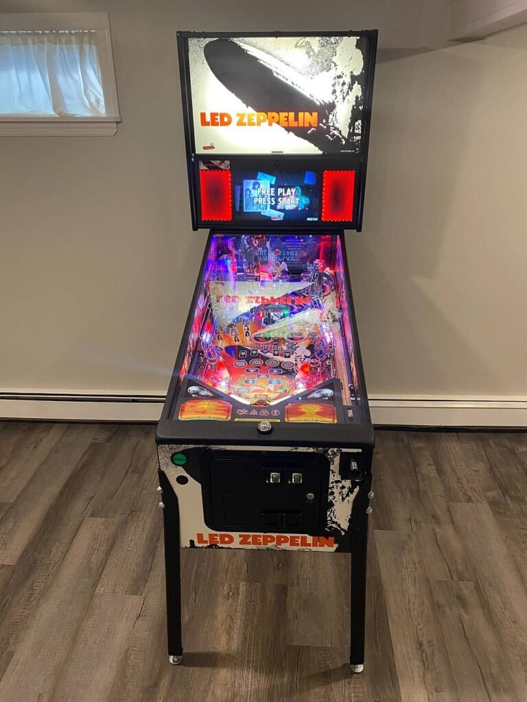 Buy Led Zeppelin Premium Pinball Machine by Stern Pinball Machine Center