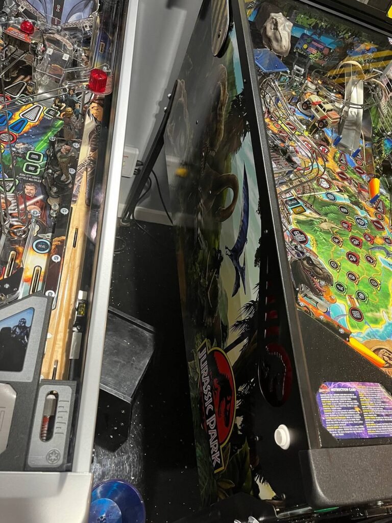 Jurassic Park Pro Pinball Machine by Stern Pinball Machine Center