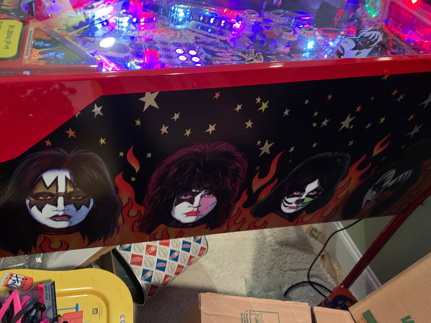 KISS Pinball Limited Edition Machine - Pinball Machine Center