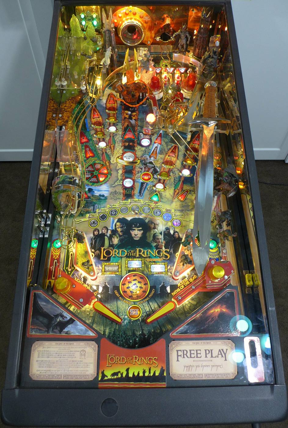 Lord of the Rings Pinball Machine - Pinball Machine Center