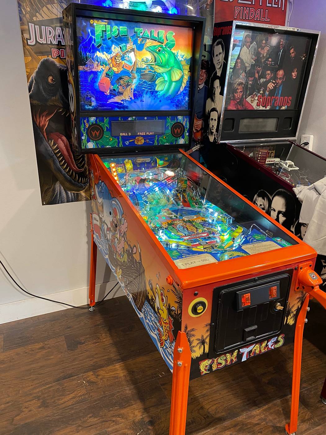 Buy Fish Tales Pinball Machine by Williams Online at $7999