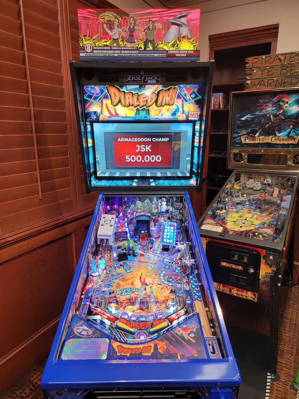 Dialed In Limited Edition Pinball Machine by Jersey Jack