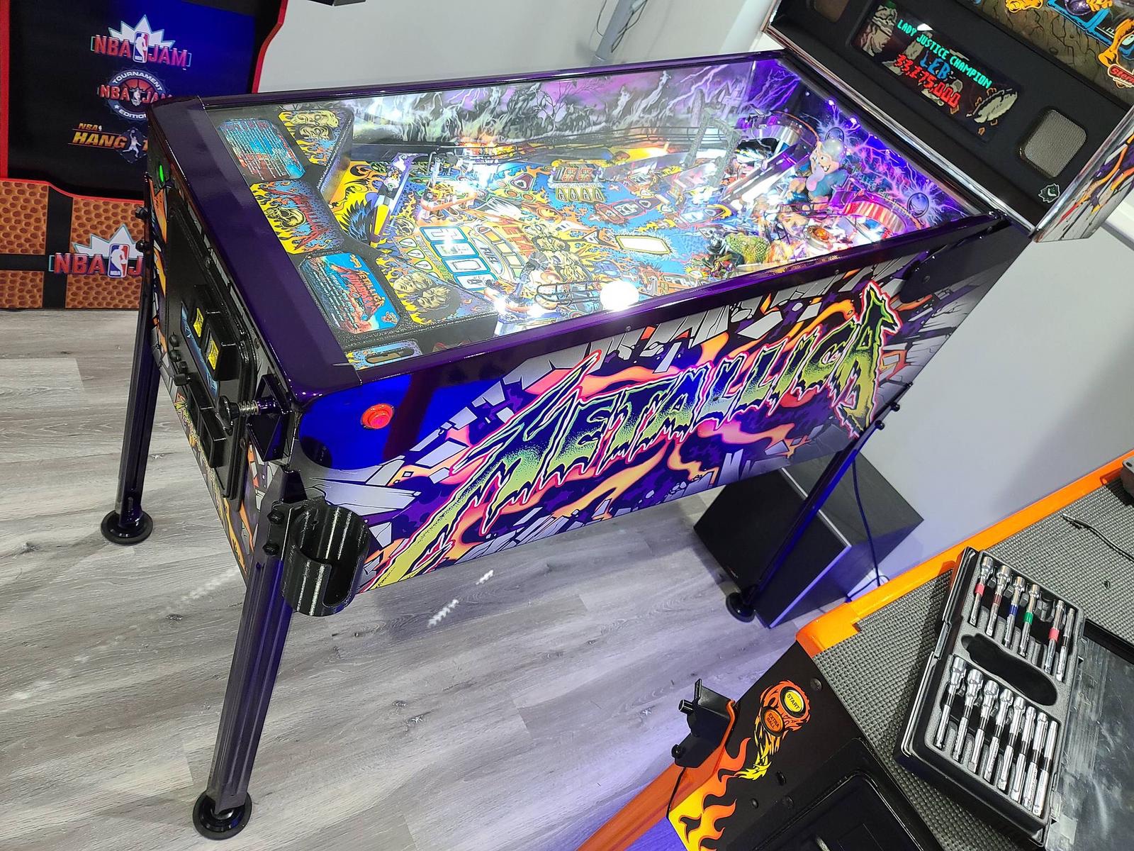 Pinball do Metallica se esgota na primeira hora de vendas nos EUA