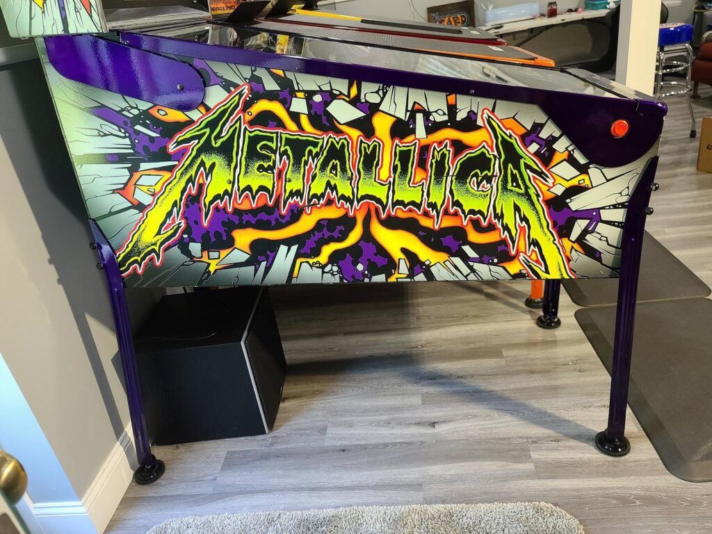 Metallica Pro Pinball Machine By Stern - Pinball Machine Center