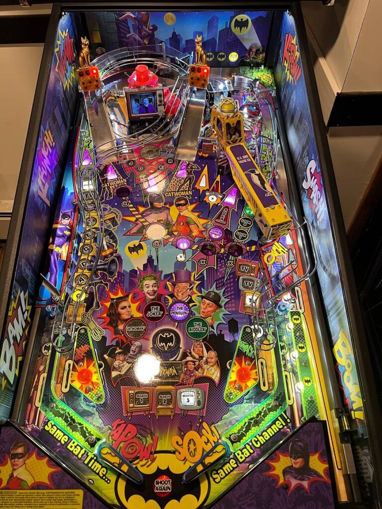 Batman 66 Premium Pinball Machine - Pinball Machine Center