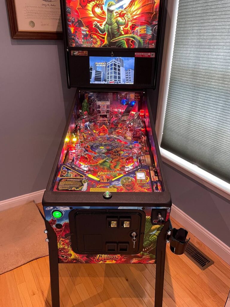 Godzilla Premium Pinball Machine by Stern - Pinball Machine Center