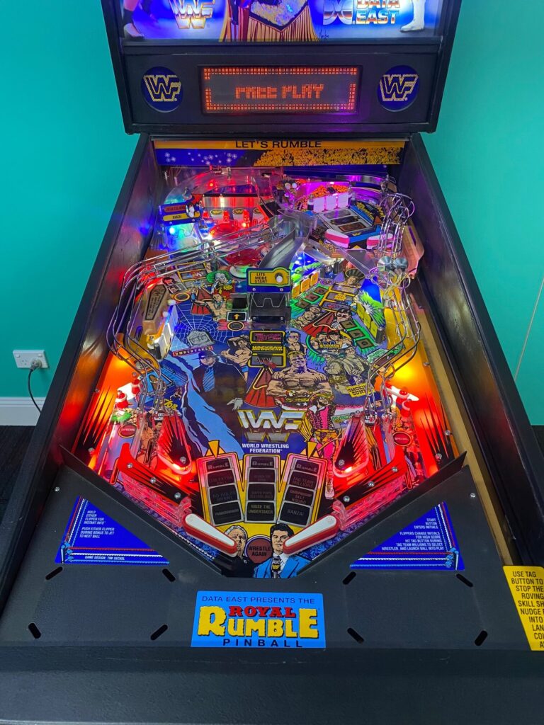 WWF Royal Rumble Pinball Machine Pinball Machine Center